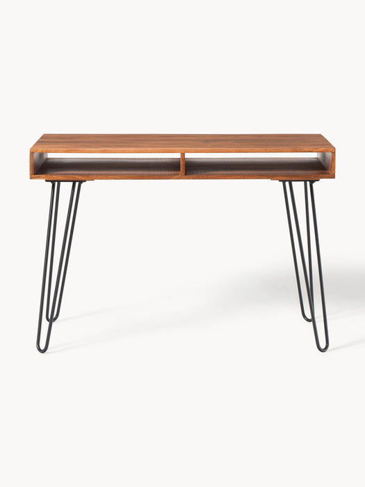 Tova Mango Wood and Metal Desk