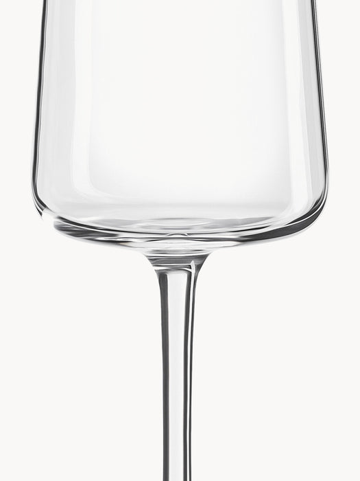 Crystal Champagne Flutes Power in Cone Shape Set of 6