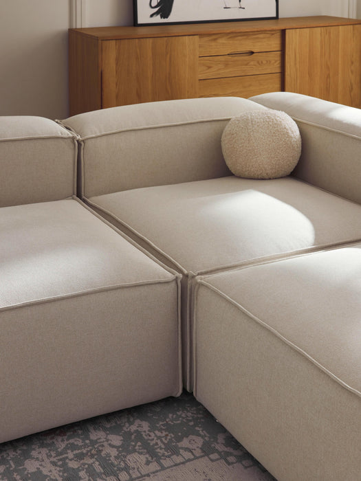 Modular Sofa Lennon 4-seater with Ottoman leftright