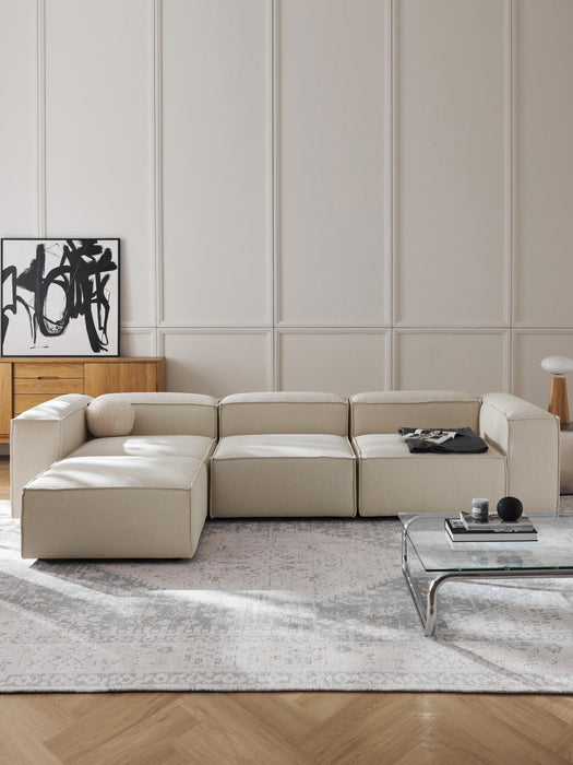 Modular Sofa Lennon 4-seater with Ottoman leftright