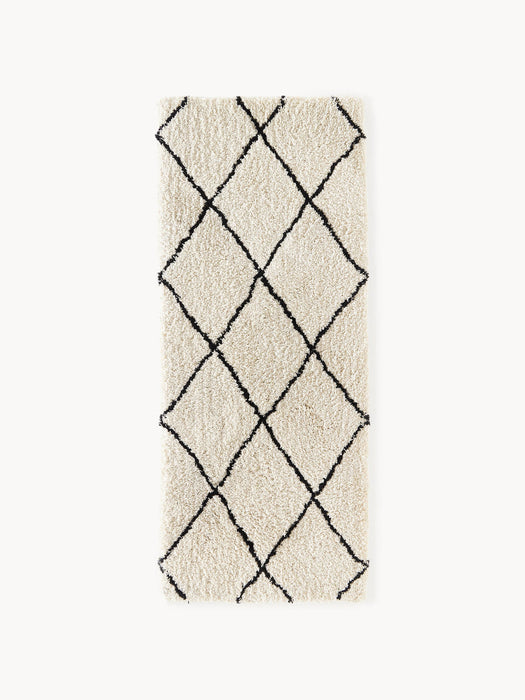 Naima Hand-Tufted Fluffy High-Pile Runner