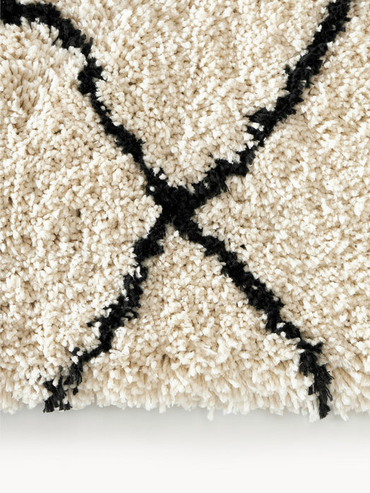 Naima Hand-Tufted Fluffy High-Pile Runner