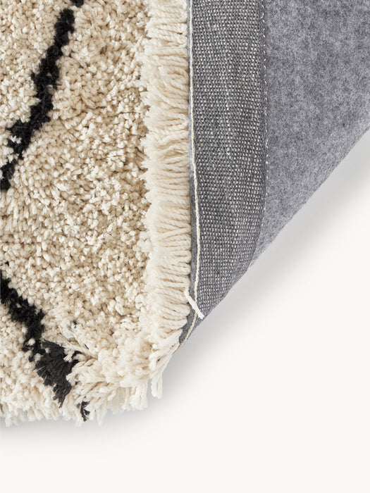 Naima Hand-Tufted Fluffy High-Pile Runner