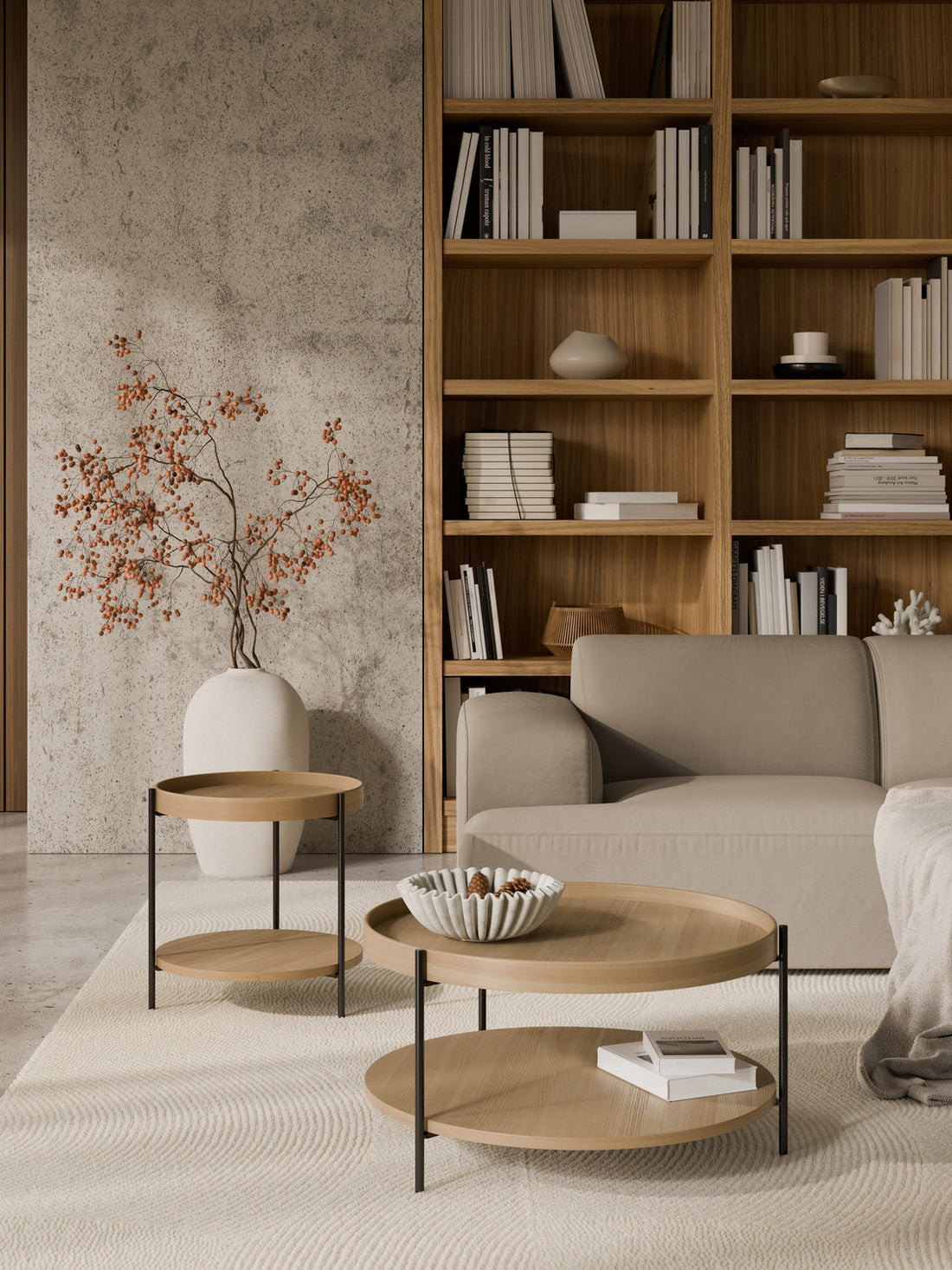 Renee Wooden Side Table