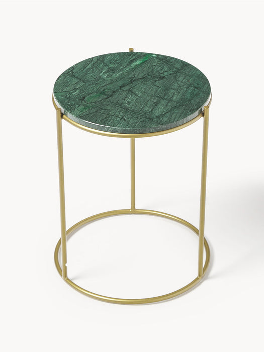 Ella Round Marble Side Table