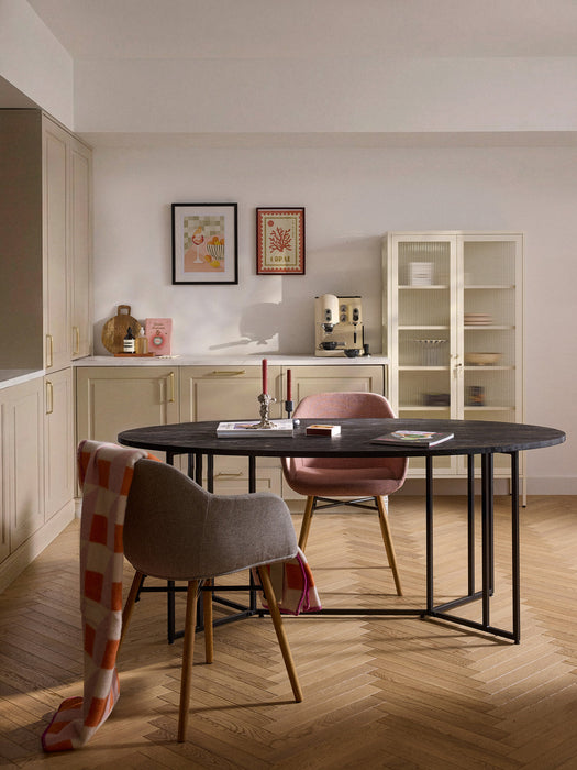 Luca Oval Mango Wood Dining Table, in various sizes