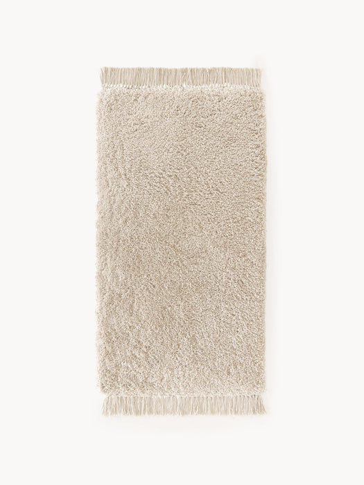 Dreamy Fluffy High-Pile Rug with Fringes