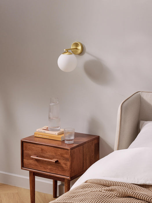 Opal Glass Wall Lamp Atlanta