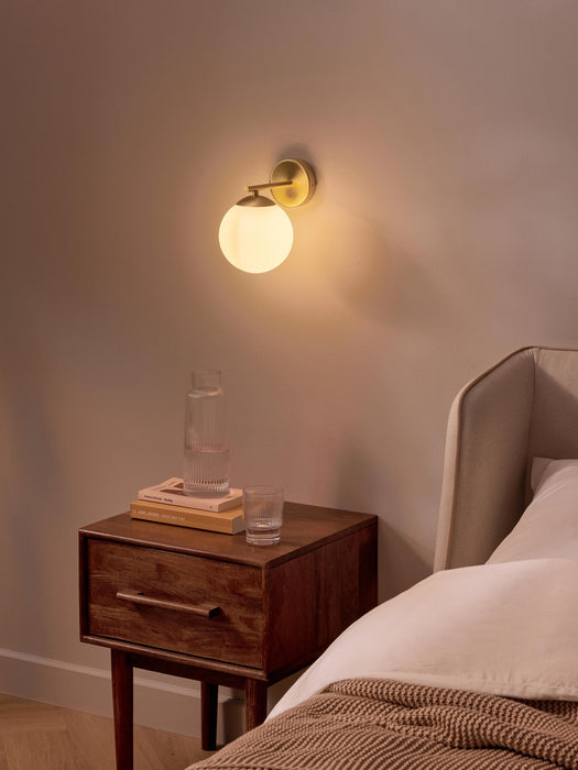 Opal Glass Wall Lamp Atlanta