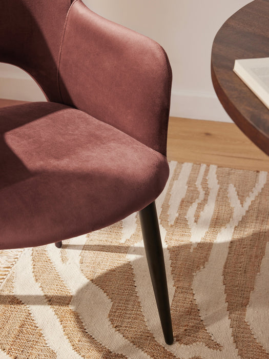 Velvet Armchair Rachel