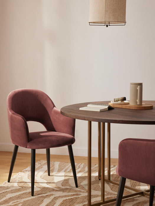 Velvet Armchair Rachel