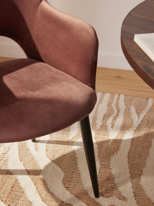 Velvet Armchair Rachel