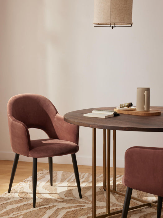 Rachel Velvet Armchair