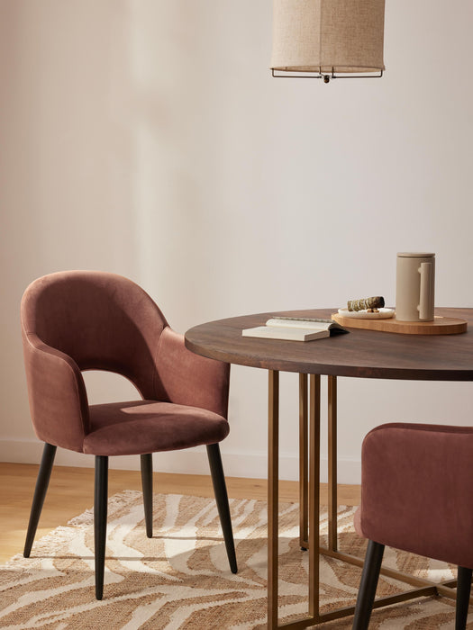 Velvet Armchair Rachel