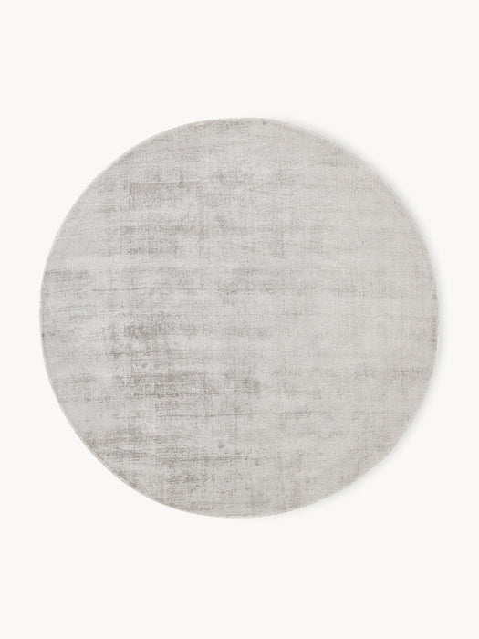 Jane Round Hand-Woven Viscose Rug