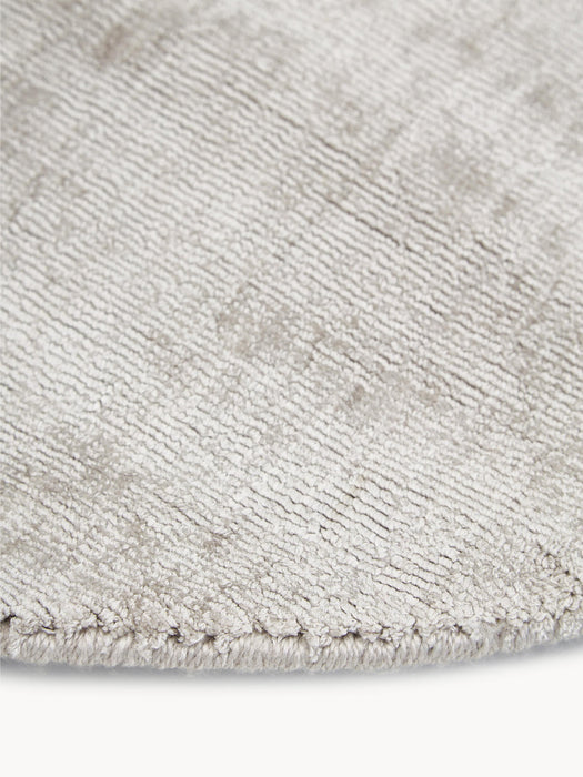 Jane Round Hand-Woven Viscose Rug