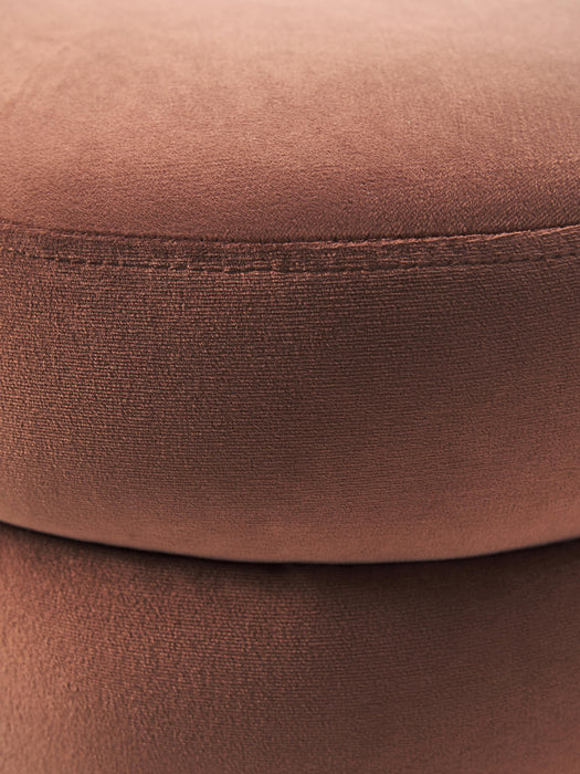 Velvet Upholstered Bench Alto