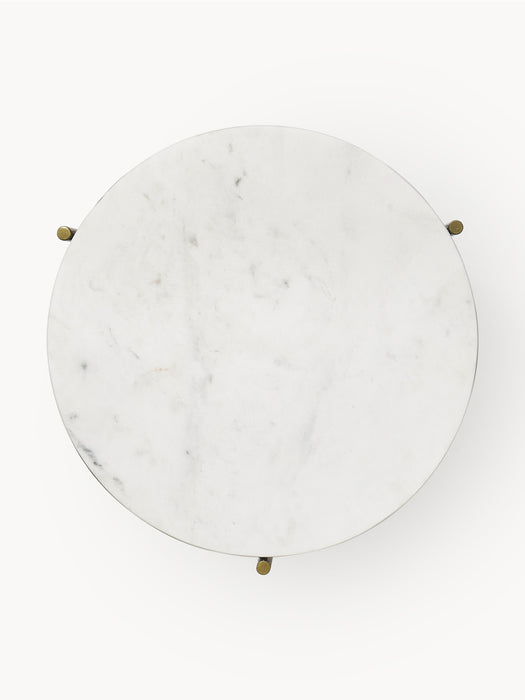 Round Marble Side Table Ella