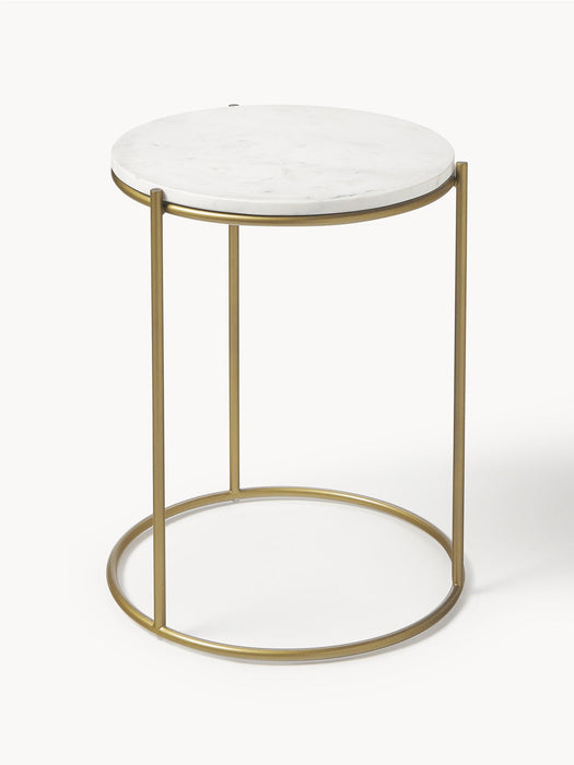 Ella Round Marble Side Table
