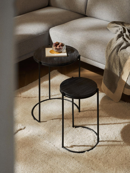 Ella Marble Side Tables, Set of 2