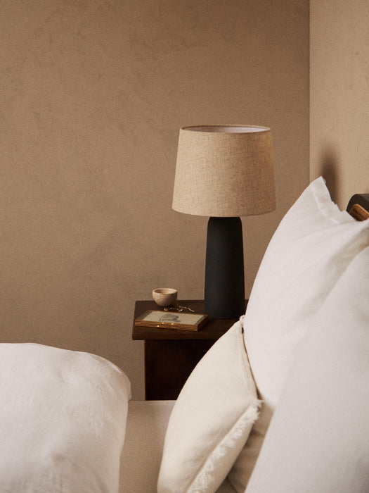 Large Table Lamp Kaya with Concrete Base