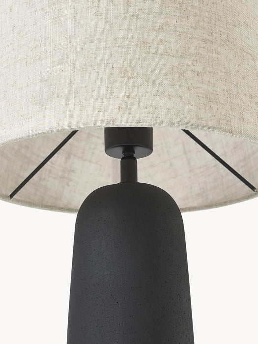 Large Table Lamp Kaya with Concrete Base