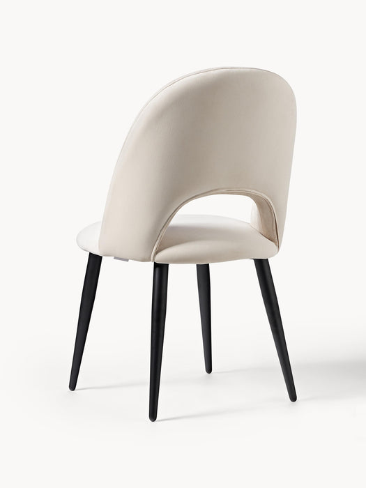 Upholstered Velvet Chair Rachel