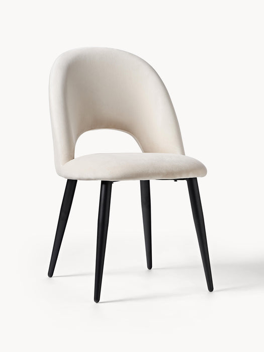 Upholstered Velvet Chair Rachel