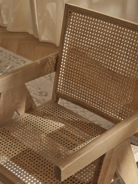 Armchair Sissi with Viennese Wickerwork
