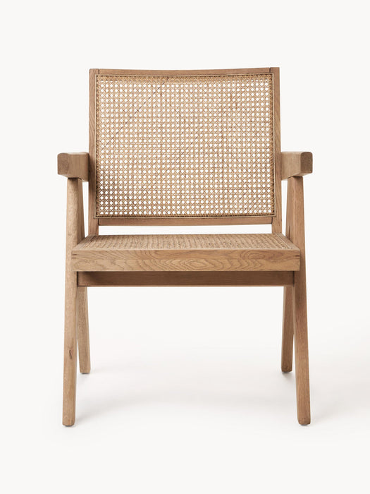 Sissi Armchair with Viennese Wickerwork