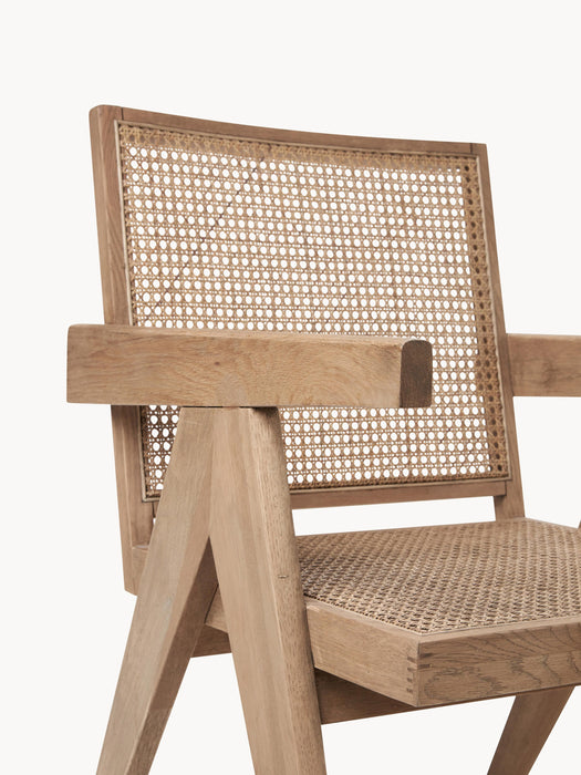 Armchair Sissi with Viennese Wickerwork