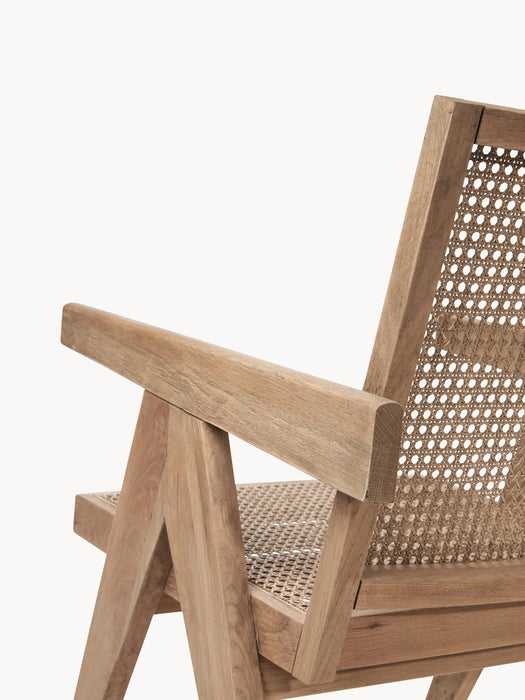 Armchair Sissi with Viennese Wickerwork