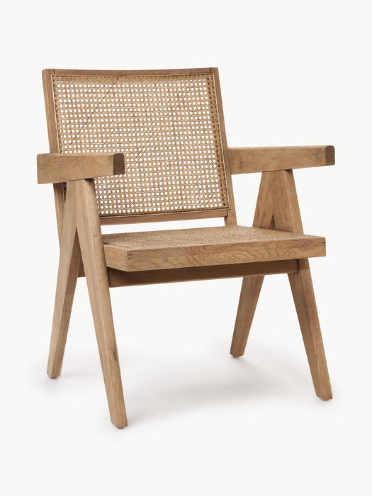 Sissi Armchair with Viennese Wickerwork
