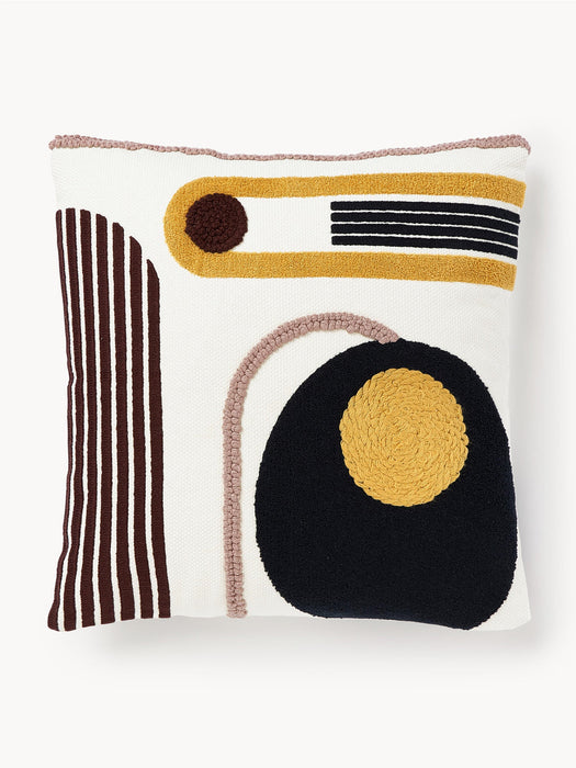 Wassily Cushion Cover with Abstract Decoration