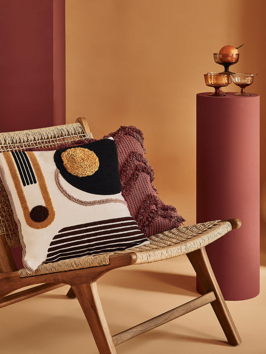 Wassily Cushion Cover with Abstract Decoration