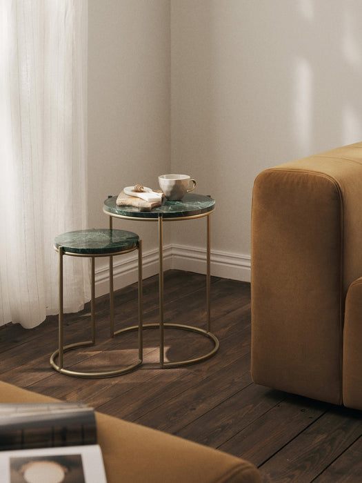 Ella Marble Side Tables, Set of 2