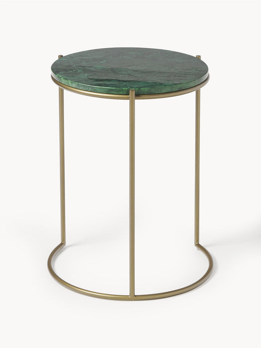 Ella Marble Side Tables, Set of 2