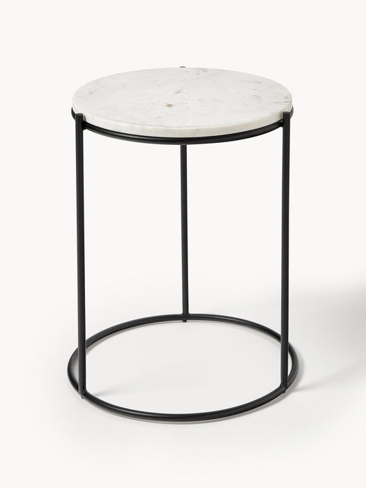 Ella Round Marble Side Table