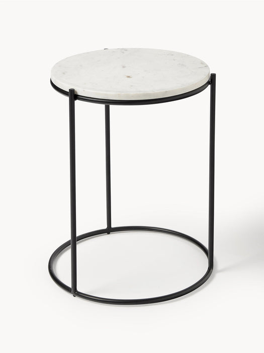 Ella Round Marble Side Table