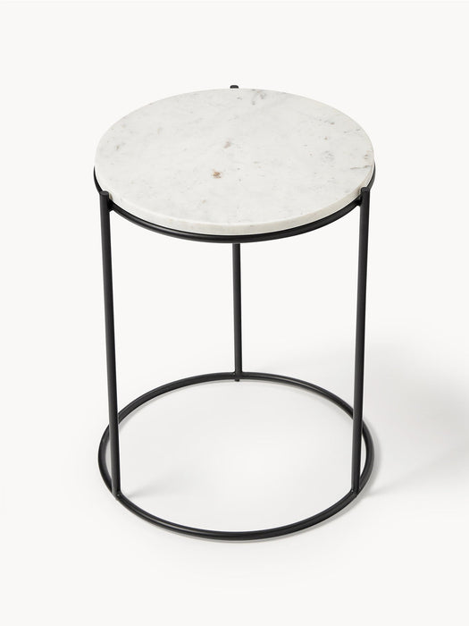 Ella Round Marble Side Table