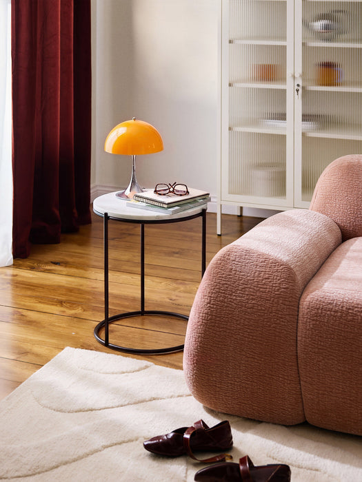 Ella Round Marble Side Table