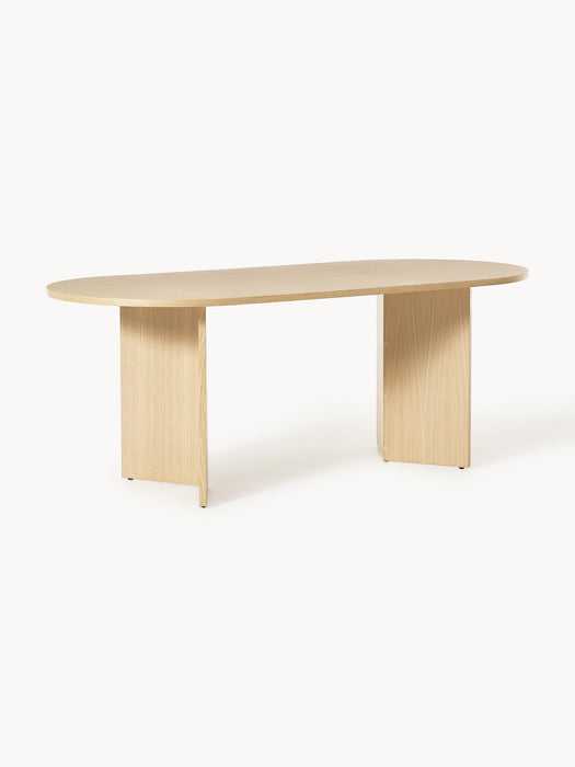 Toni Oval Wooden Dining Table, in various sizes