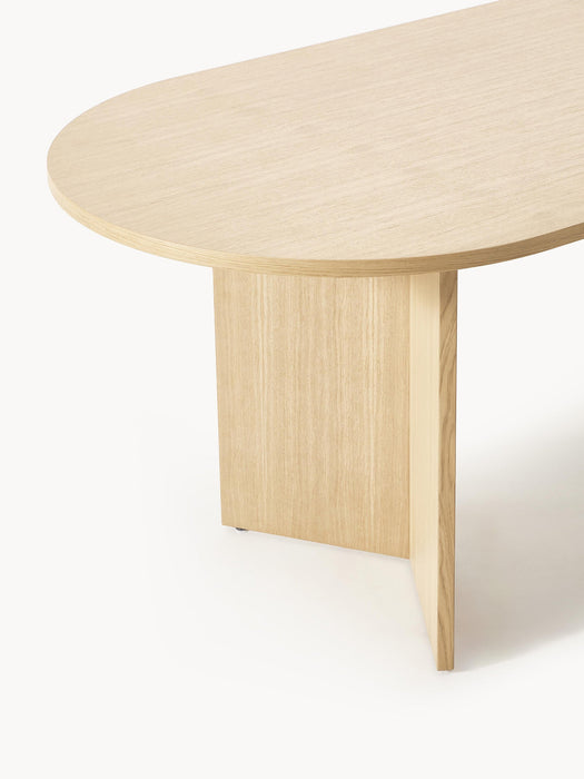 Toni Oval Wooden Dining Table, in various sizes