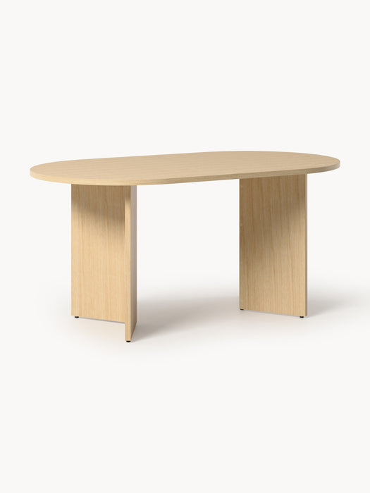 Oval Wooden Dining Table Toni in various sizes