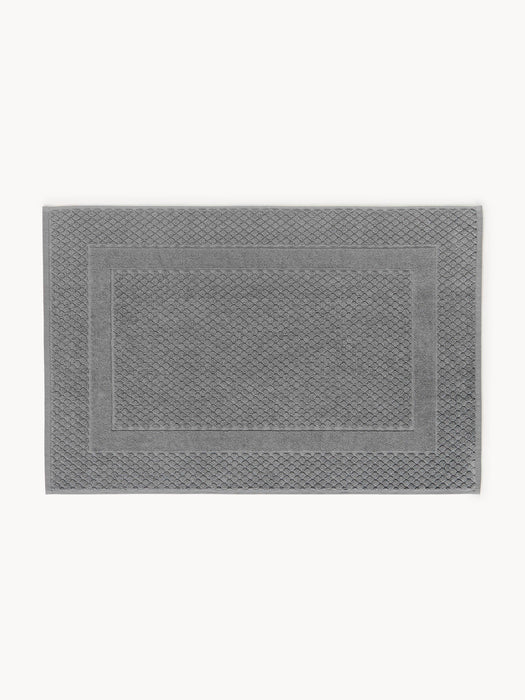 Bath Mat Katharina with Honeycomb Pattern Non-slip