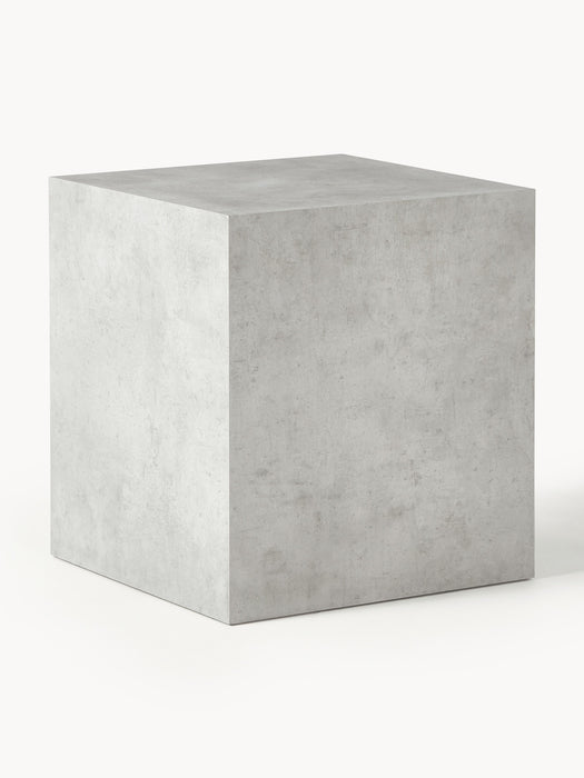 Concrete Effect Side Table Lesley