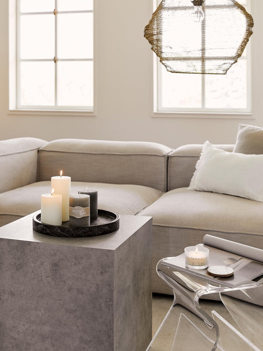 Concrete Effect Side Table Lesley