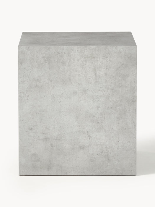 Concrete Effect Side Table Lesley