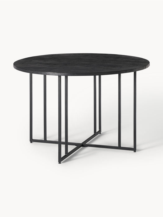Round Mango Wood Dining Table Luca in various sizes