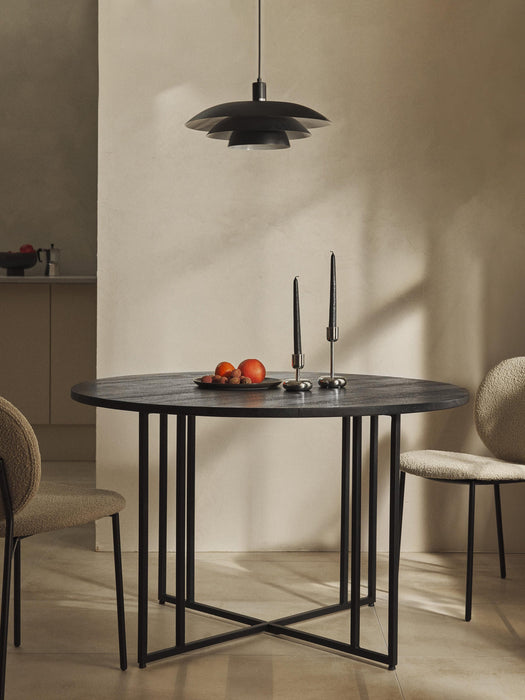 Luca Round Mango Wood Dining Table, in various sizes